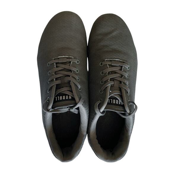 Nobull Superfabric Gray Sneaker Shoe Men 11 Gorpcore Workout Gym Running Lace-up - Picture 6 of 16
